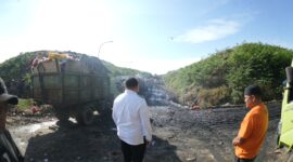 Wali Kota Munafri Arifuddin di TPA Antang