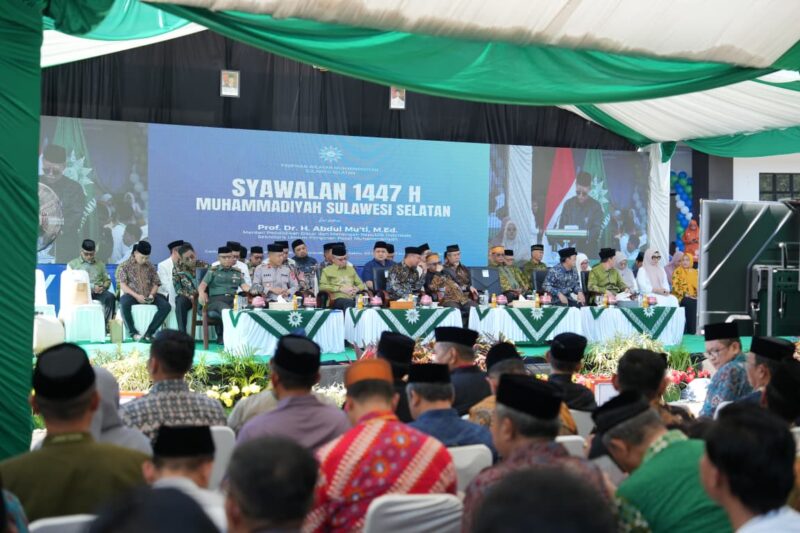Forum Silaturahmi Syawalan 1447 Hijriah yang diselenggarakan oleh Pimpinan Wilayah Muhammadiyah (PWM) Sulawesi Selatan