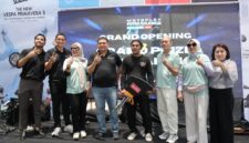 Wali Kota Makassar, Munafri Arifuddin saat peresmian showroom Motoplex Putra Sulawesi