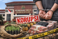 Ilustrasi korupsi pengadaan bibit nanas senilai Rp60 M