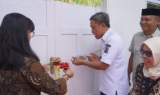 Bupati Jeneponto H. Paris Yasir Resmikan Reading Corner dan Tinjau Lokasi Sekolah Rakyat