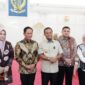 Wali Kota Makassar bersama Bupati Gowa, Gubernur dan Wakil Gubernur Sulawesi Selatan mendampingi Menteri Lingkungan Hidup RI, Hanif Faisol Nurofiq