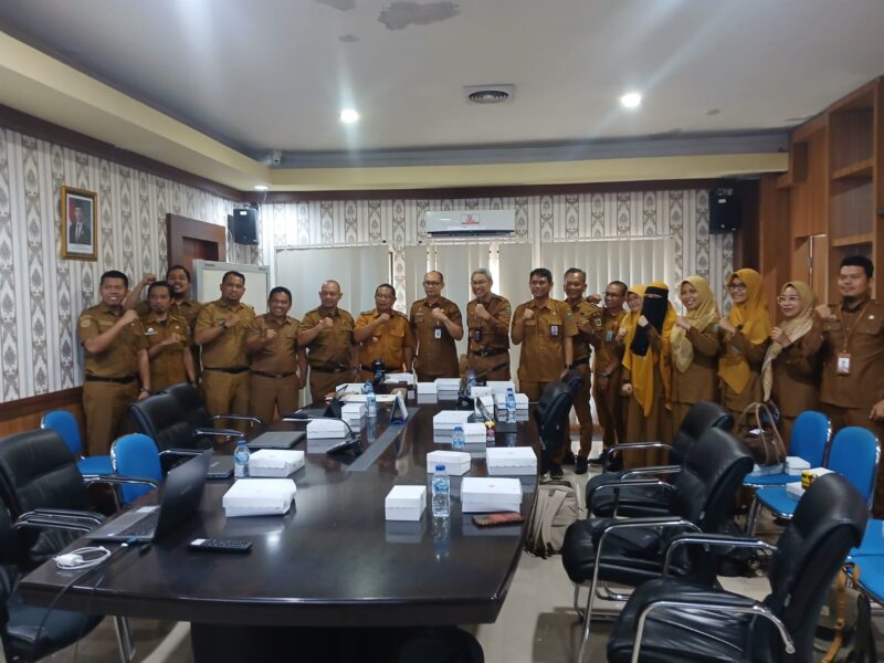 Pj Sekretaris Daerah Kabupaten Jeneponto bersama rombongan Pemerintah Kabupaten Takalar