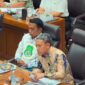 Bupati Jeneponto bersama Bupati Sidrap dalam audiensi di komisi XII DPR RI