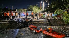 Tim Kecamatan Panakkukang bersama kelurahan, RT/RW, serta tim gabungan dari Badan Penanggulangan Bencana Daerah Kota Makassar