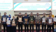 Wali Kota Makassar, Munafri Arifuddin bersama beberapa Kepala Daerah di Sulsel