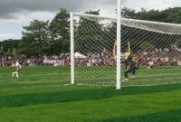 suasana adu pinalti antara Binamu FC dan Bontoramba FC