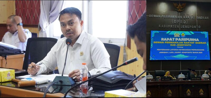 Ketua Komisi III DPRD Jeneponto, Anwar Jaya Husain, S.Sos., M.Si.,