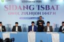 Konferensi pers Sidang Isbat penetapan awal Zulhijjah 1447 H (Pers Rilis Kemenag RI)
