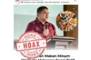 cuplikan layar salah satu sosial media yang menyebut anggaran makan minum walikota mencapai 10 M