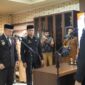Prosesi pelantikan penjabat (Pj) Sekretaris Daerah (Sekda) Jeneponto