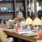 Bupati Jeneponto H. Paris Yasir, SE., MM saat memimpin Rapat Koordinasi Pencegahan dan Penanganan Anak Tidak Sekolah (ATS) Tahun 2026