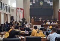 tangkapan layar hati damai media saat RDPU di DPRD Gowa