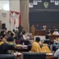 tangkapan layar hati damai media saat RDPU di DPRD Gowa