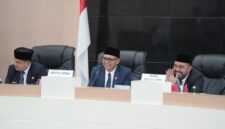 Wali Kota Makassar, Munafri Arifuddin dalam Rapat Paripurna DPRD Kota Makassar dengan agenda pengumuman masa persidangan ketiga Tahun Sidang 2025/2026