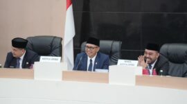 Wali Kota Makassar, Munafri Arifuddin dalam Rapat Paripurna DPRD Kota Makassar dengan agenda pengumuman masa persidangan ketiga Tahun Sidang 2025/2026