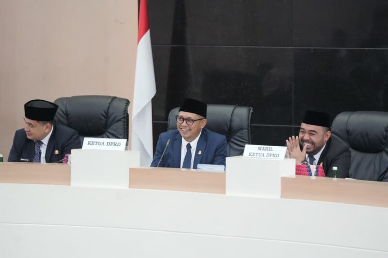 Wali Kota Makassar, Munafri Arifuddin dalam Rapat Paripurna DPRD Kota Makassar dengan agenda pengumuman masa persidangan ketiga Tahun Sidang 2025/2026