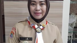 Hj. Salmawati Paris, SE ketua terpilih Kwartir Cabang (Kwarcab) Gerakan Pramuka Kabupaten Jeneponto
