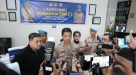 Wali Kota Makassar, Munafri Arifuddin bersama Kapolrestabes Makassar