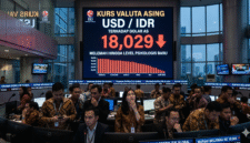 ilustrasi AI untuk visualisasi kondisi Rupiah
