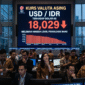 ilustrasi AI untuk visualisasi kondisi Rupiah