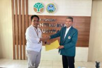 Dekan Fakultas Pertanian UIT bersama Kepala Balai Taman Nasional Bantimurung Bulusaraung