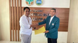 Dekan Fakultas Pertanian UIT bersama Kepala Balai Taman Nasional Bantimurung Bulusaraung