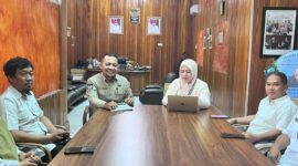 Kepala Dinas Dukcapil Jeneponto, Dr. Mustaufiq bersama Kepala Dinas P2KB Jeneponto, Dr. Siti Meriam