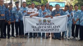 kontingen Pekan Nasional (PENAS) Kontak Tani Nelayan Andalan (KTNA) XVII Kabupaten Jeneponto