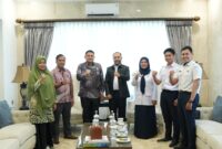 Wali Kota Makassar, Munafri Arifuddin bersama Kepala Balai Besar BMKG Wilayah IV Makassar