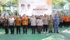 Wali Kota Makassar, Munafri Arifuddin aat menghadiri kegiatan Pencanangan dan Penguatan Komitmen Bersama Pelaksanaan Sensus Ekonomi 2026 