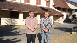 Wali Kota Makassar, Munafri Arifuddin bersama Menteri Kebudayaan RI, Fadli Zon