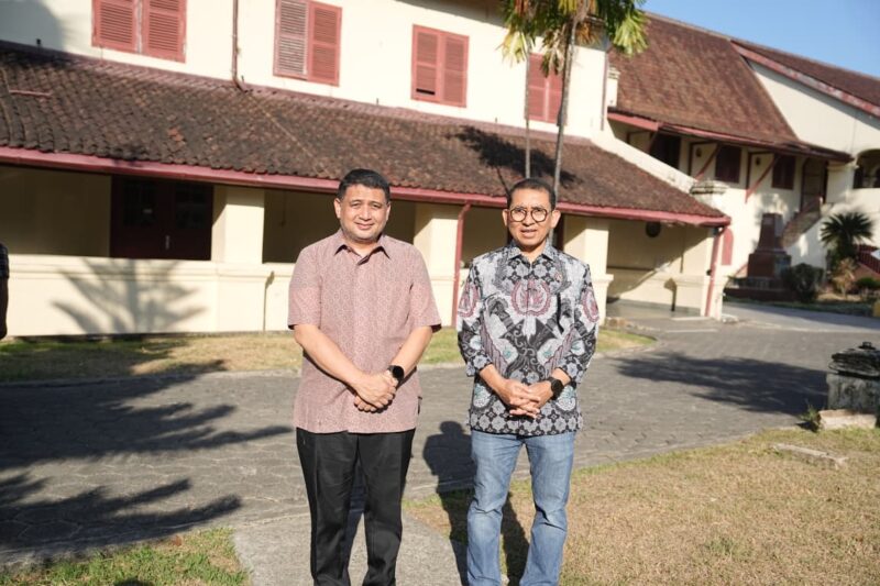 Wali Kota Makassar, Munafri Arifuddin bersama Menteri Kebudayaan RI, Fadli Zon