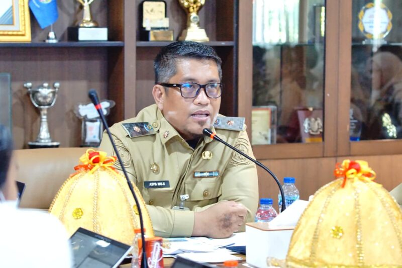  Penjabat Sekretaris Daerah Kabupaten Jeneponto, Dr. Aspa Muji, S.STP., M.Si., 