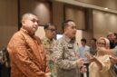 Walikota Makassar Munafri Arifuddin bersama Direktur Jenderal (Dirjen) Bina Keuangan Daerah Kementerian Dalam Negeri (Kemendagri), Agus Fatoni
