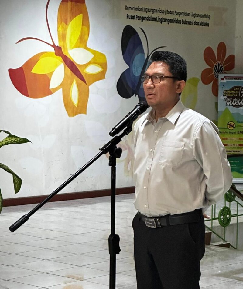 Kepala Pusat Pengendalian Lingkungan Hidup (Kapusdal LH) Wilayah Sulawesi, Maluku, dan Papua (SUMA), Azri Rasul