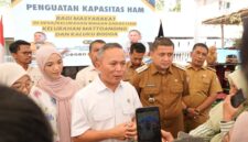 Wali Kota Makassar, Munafri Arifuddin bersama Wakil Menteri Hak Asasi Manusia (Wamen HAM) Mugiyanto