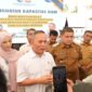 Wali Kota Makassar, Munafri Arifuddin bersama Wakil Menteri Hak Asasi Manusia (Wamen HAM) Mugiyanto