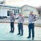 Kaur Bin Ops ( KBO ) sat lantas Polres Jeneponto Iptu. Samoddin, SS (tengah)