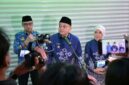 Wali Kota Makassar Munafri Arifuddin di dampingi Wakil Walikota Makassar dan Sekda Kota Makassar