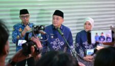 Wali Kota Makassar Munafri Arifuddin di dampingi Wakil Walikota Makassar dan Sekda Kota Makassar