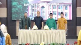 Bupati Jeneponto, H. Paris Yasir, SE., MM., bersama Tim Program Studi Pendidikan Profesi Guru (PPG) Fakultas Tarbiyah dan Keguruan UIN Alauddin Makassar