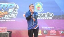 Bupati Jeneponto H. Paris Yasir, SE., MM., saat menghadiri pelaksanaan MRP Fun Run 2026