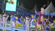 Rangkaian acara penutupan Musabaqah Tilawatil Quran (MTQ) VIII KORPRI Nasional 2026 di Alun-alun Lapangan Citra Mas, Kabupaten Pangkajene dan Kepulauan (Pangkep)