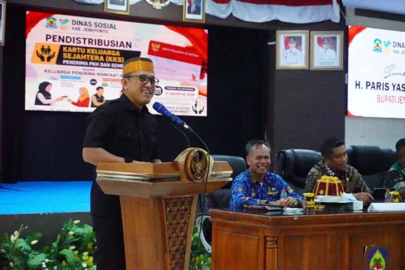 Bupati Jeneponto, H. Paris Yasir, S.E., M.M.,