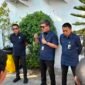Direktur Utama Perumda Parkir Makassar Raya, Adi Rasyid Ali, S.E., M.M., (tengah)