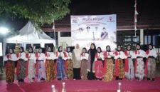 Wali Kota Makassar Munafri Arifuddin dalam acara pesta rakyat Kecamatan Sangkarrang