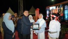Wali Kota Makassar Munafri Arifuddin saat menghadiri Pesta Rakyat Kecamatan Tamalate yang digelar di Vinue CPI