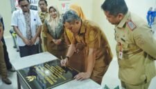 Bupati Jeneponto H. Paris Yasir, S.E., M.M saat meresmikan Cardiac Catheterization Laboratory (Cathlab) RSUD Lanto Dg Pasewang