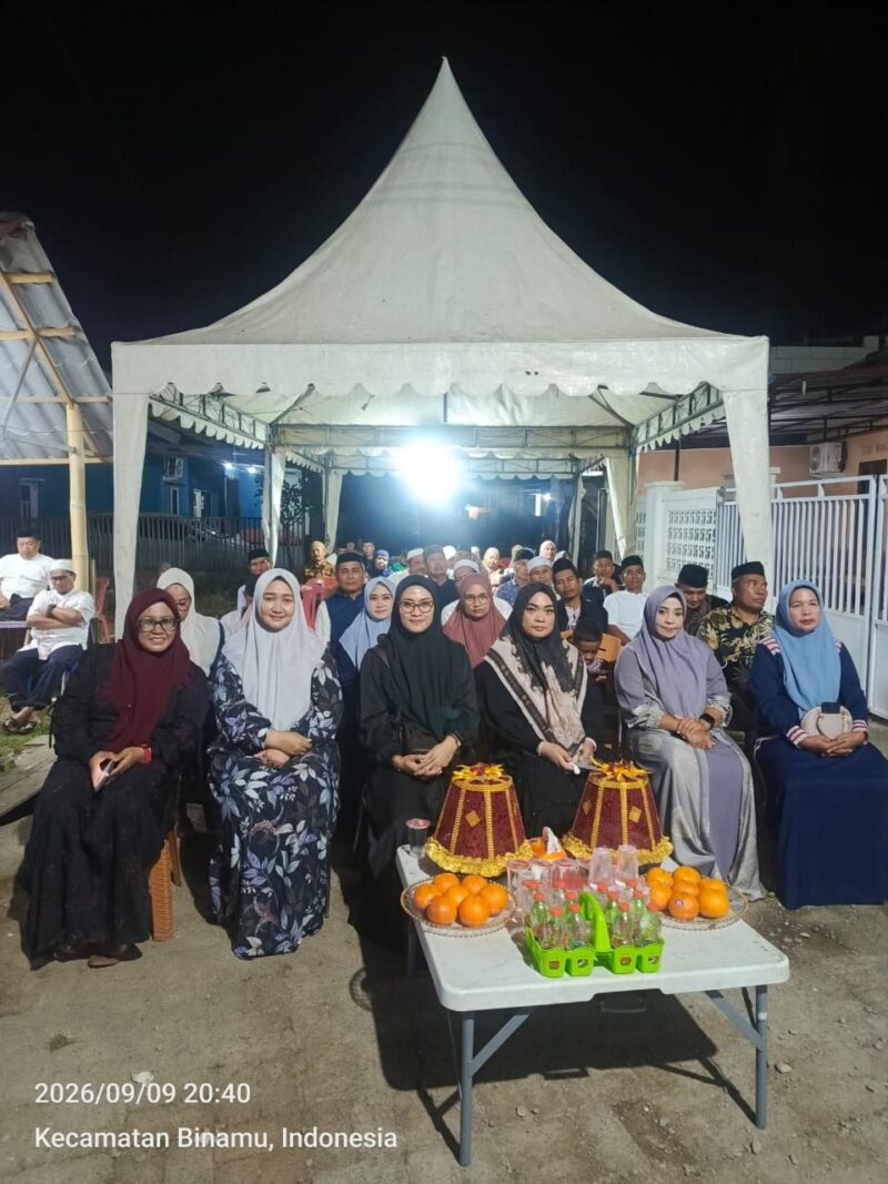 Suasana takziah hari ketiga almarhum H. Achmadin Rahman